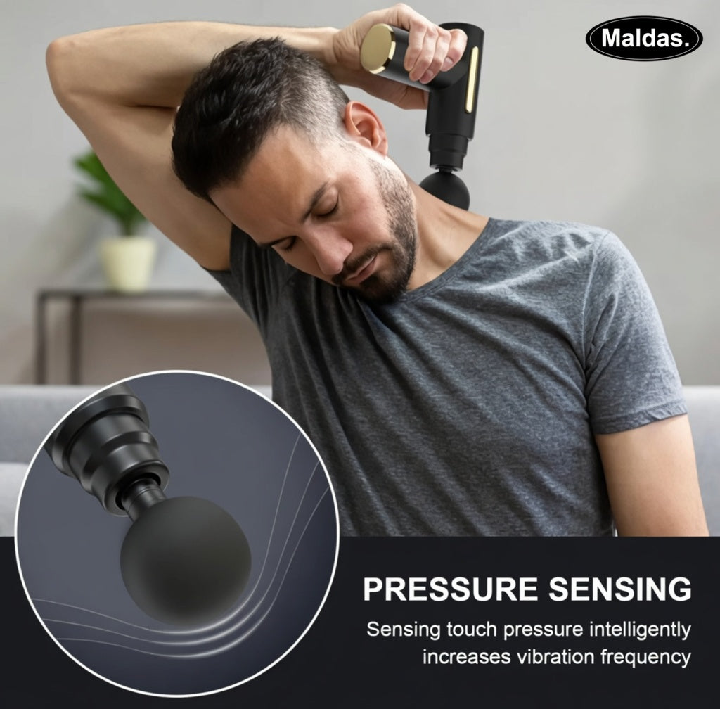 4-Head Percussion Massage Gun